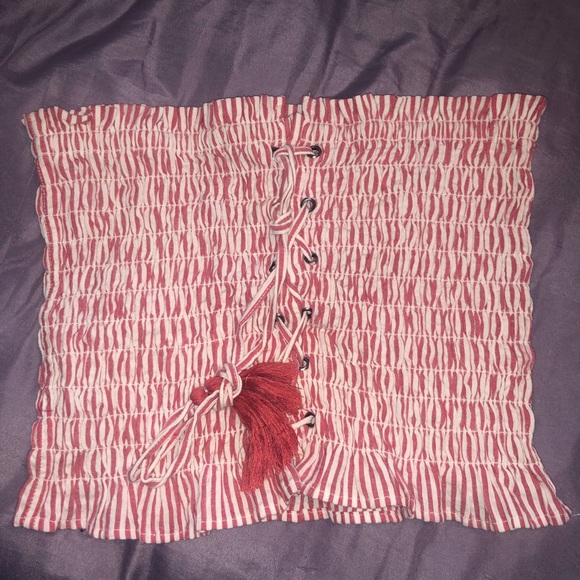 (3/$15) AEO striped tube top - Picture 2 of 4